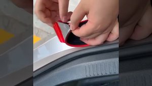 Пластиковая накладка на задний бампер для Suzuki SX4 (2007 - 2013)