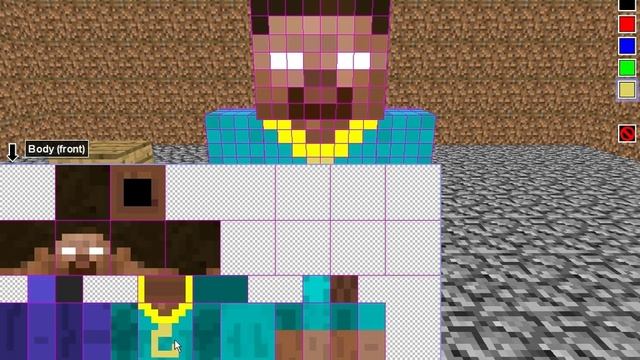 MineCraft: Программа для создания скина смотреть онлайн