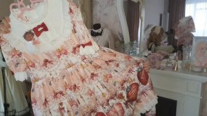 Strawberry revolution taobao lolita unboxing распаковка