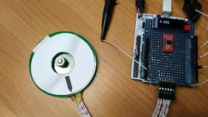 Индуктосин ВЧ первое включение