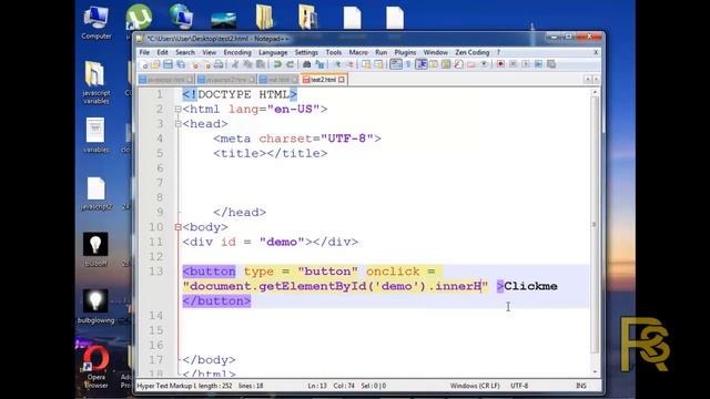 Telugu web tutorials part 3 javascript events
