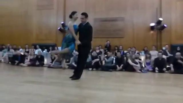 Argentine Tango performance 2 (milonga) by Andres Bravo and Carolina Jaurena at Yale Tango Fest 201 смотреть онлайн