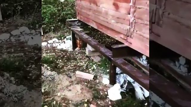 Реконструкция фундамента винтовым сваями. смотреть онлайн