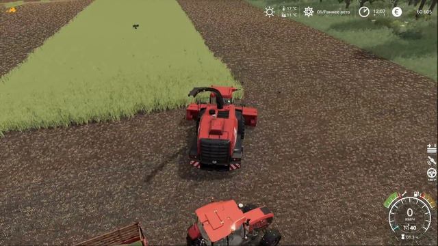 ГОМСЕЛЬМАШ FS 8060 // Новотроицкий с сезонами # 13 // Farming simulator 19 смотреть онлайн