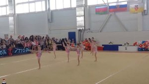 Эстетическая гимнастика,"Аура-лазурь",г.Краснодар,6-8 лет