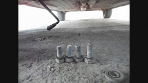 Замена подушки МОТОРА на ваз 2115 часть 1