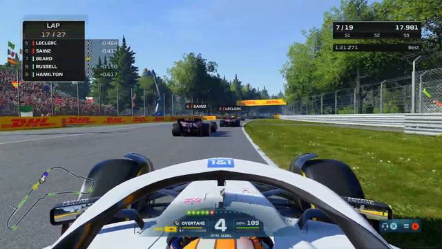 INSANE 4 WAY SCRAP FOR THE WIN! F1 22 Haas RTG S2 Round 16 Italian GP! смотреть онлайн