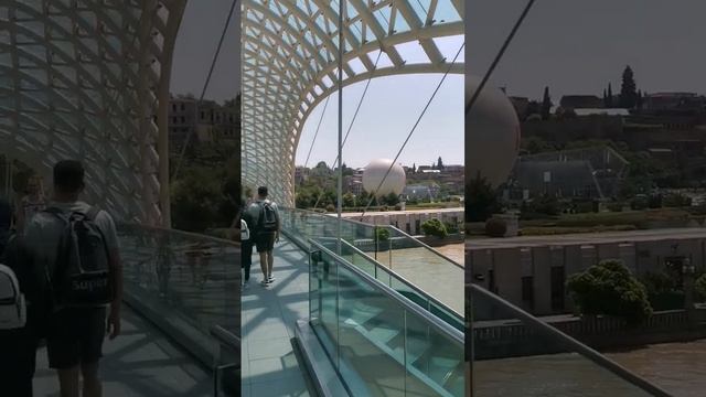 #Грузия #Тбилиси #мост мира? ссылка на полное видео? о Тбилиси в комментариях