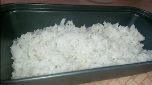 Рис с яблоками