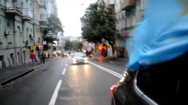 Автопробег в день крымскотатарского флага. 26.06.15, Киев смотреть онлайн