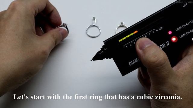 CZ Vs Moissanite Vs Diamond - Testing With Diamond Tester