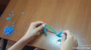 Пасхальная корзинка из резинок...улёт