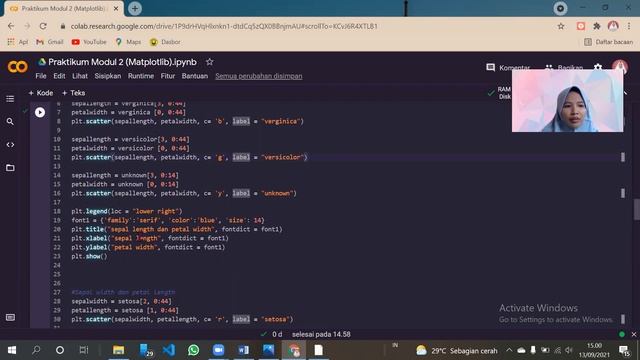 MODUL 2 || PRAKTIKUM DATAMINING (Eksplorasi Data menggunakan Matplotlib) смотреть онлайн
