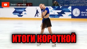 ИТОГИ КОРОТКОЙ ПРОГРАММЫ - Девушки. Старшая группа. Региональные Соревнования Хрустальный Конёк 2024