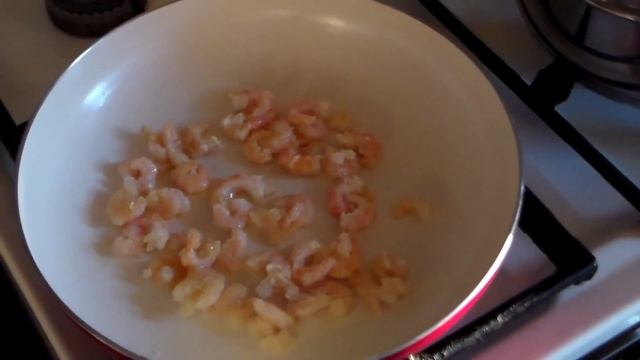 Паста макароны с креветками КК смотреть онлайн