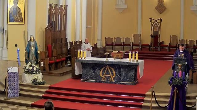 Св. Месса 04.12.2022 в 8:30 смотреть онлайн
