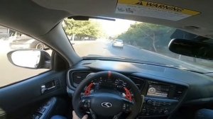 2011 Kia Optima 2.0 turbo 274 h.p ● POV Test Drive | sürüş
