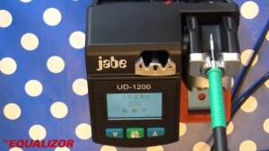 Jabe UD-1200 soldering iron vs JBC CD-2SE