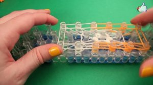 "Лисичка" - 3D фигурка из резиночек. Видеоурок #84