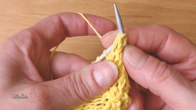 Вязание спицами.Красивый ажурный узор №063 Knitting .Beautiful openwork pattern