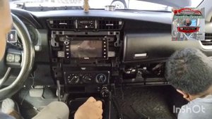 How to remove car stereo for Toyota Fortuner 2016-2020
