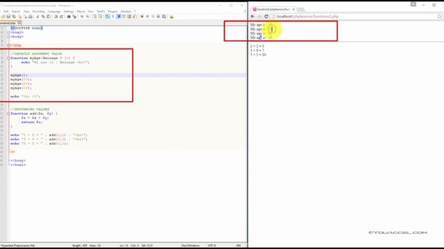 21  PHP Functions Continued