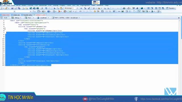 03# Modulization | Projects Lập trình backend, frontend với PHP and MySQL | study with me