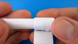 Как сделать стреляющий пистолет из картона