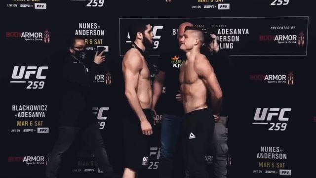 Все Битвы Взглядов Ислама Махачева в UFC ? #юфс #махачев #хабиб
