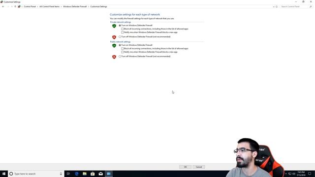 How to Turn On or Off Windows Defender Firewall Notifications in Windows 10 смотреть онлайн