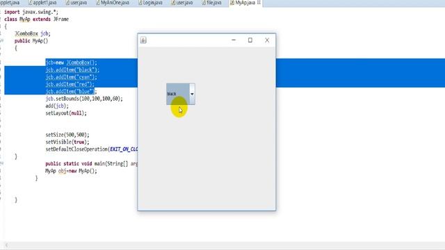 ITEM LISTENER in java in hndi||LISTENERS ||event handling||LearningStrome Academy смотреть онлайн