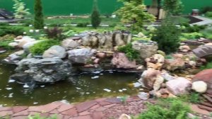 8 лучших Водопадов из натурального и Искусственного Камня. Artificial waterfalls.