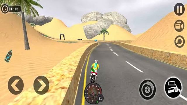Uphill Motorcycle Off-road Driving Mission Complete & Racing Bike Android Gameplay 59