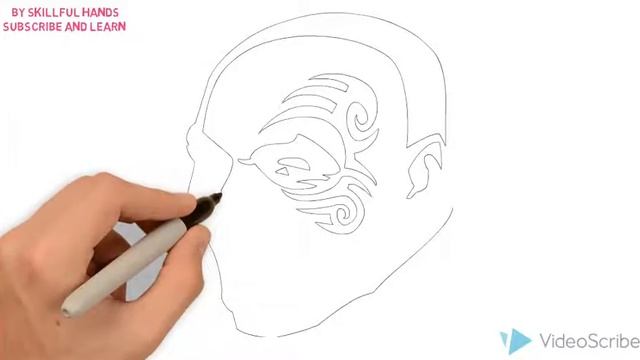 How to Draw a Mike Tyson / Как нарисовать Майка Тайсона смотреть онлайн