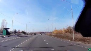 26.10.2021. Едем на автомобиле из Липецка в Данков. Russia. Driving from Lipetsk to Dankov.