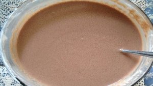 Шоколадный крем из манной крупы
