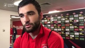 Георгий Джикия: "Сегодня был большой праздник для "Спартака"