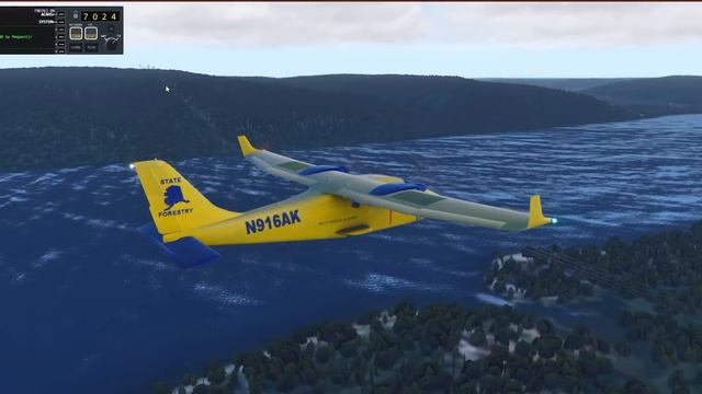 X-Plane 11 - T2006 VFR по Волге + Фразеология Радиообмена смотреть онлайн