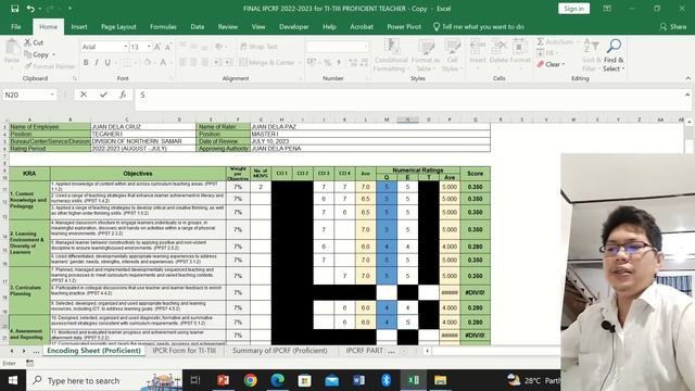 Free IPCRF 2022-2023 Automated Template for TI-III and MTI-IV with Portfolio and other MOVs смотреть онлайн