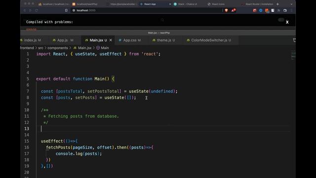 React blog with api development in php | Full guide | Api development [ Step by step explained ]