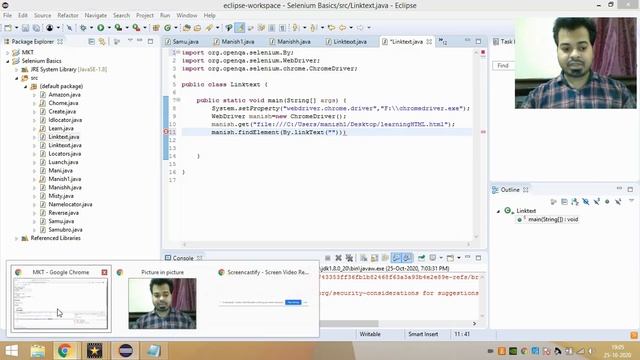 Link Text & Partial Link Text Locators in Selenium | Locator part 3 | Learn Selenium