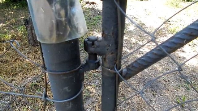 Петля для калитки с противоугонным устройством, без токарного станка смотреть онлайн