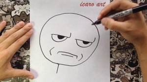 como dibujar un meme | how to draw memes