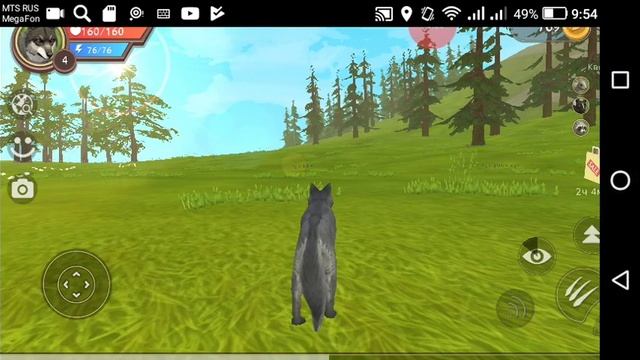 Играем в симулятор волка смотреть онлайн