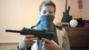 Обзор на американский АВТОМАТ М3 из КАРТОНА И БУМАГИ
