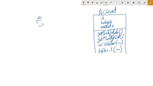 Account class example Java SE смотреть онлайн