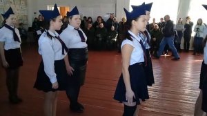 Смотр строя и песни к 23 февраля, 7 класс