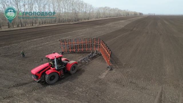 Борона зубовая в деле, живой отзыв механизаторов! Алзам-техника которая работает! смотреть онлайн