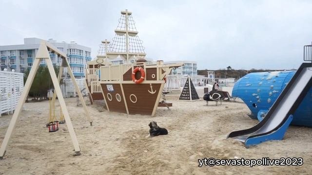 Солдатский пляж... после шторма, Севастополь 01.12.2023