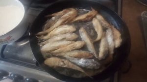 Жареные бычки- мариупольский рецепт.